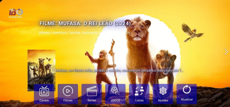 IBO Player 3.8 com 26 Temas e Multi-Funções Com gestor