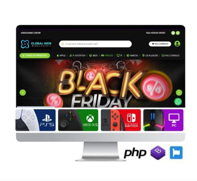 Loja Virtual em WordPress Responsiva