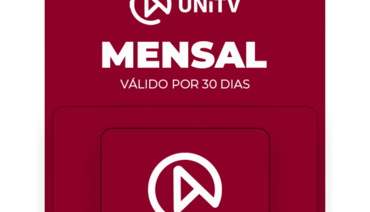 UniTV Recarga mensal 30 dias