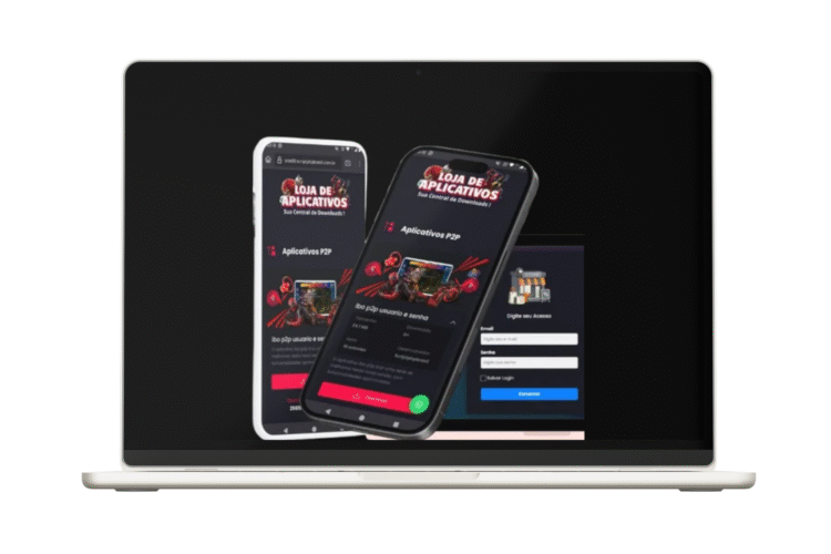 Script Loja de Aplicativo Com Painel Administrador 2025