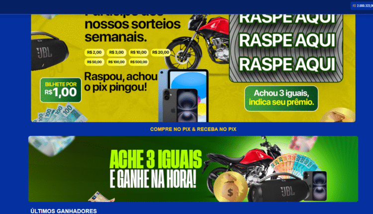 Script de Raspadinha Online